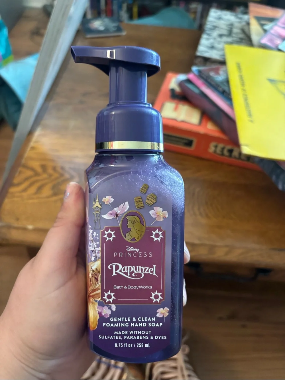 Rapunzel bath and body works soap